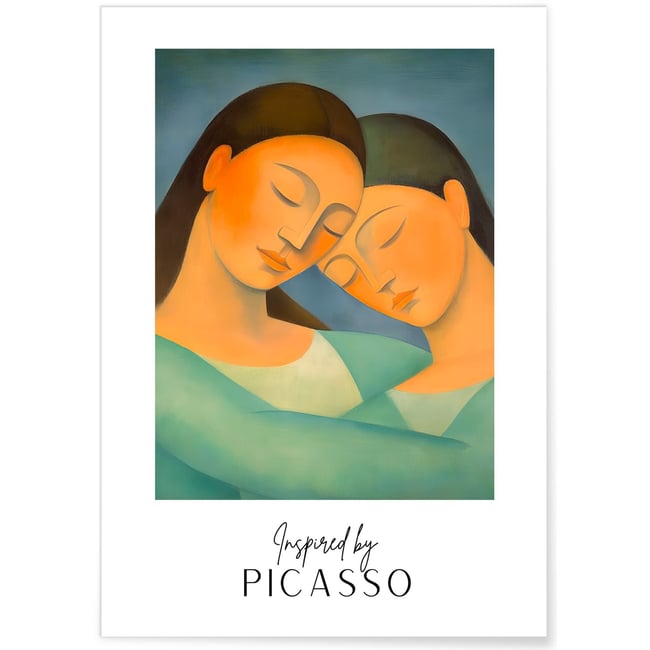 Affiche Picasso n°13 Couleur blanc <span itemprop=