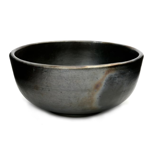 Bol en terre cuite BURNED Couleur noir <span itemprop=