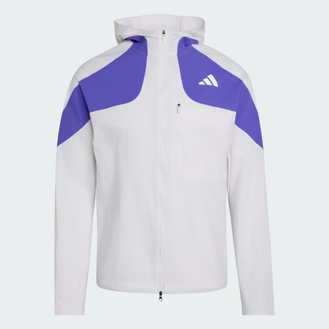 Veste De Running Adizero Veste De Running Adizero white / solar purple <span itemprop=