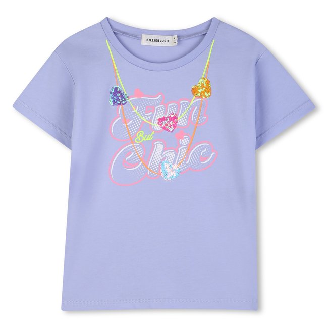 T-shirt à manches courtes angel blue <span itemprop=