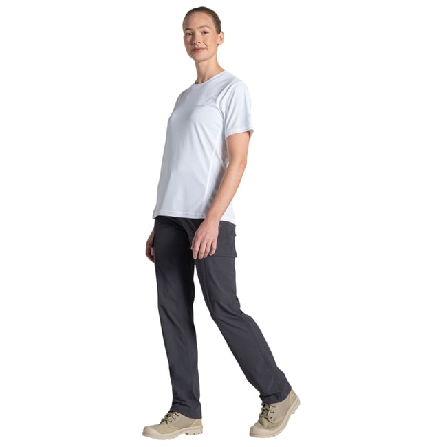 Pantalon long à poches et taille mi-haute semi-élastiquée RIF - CRAGHOPPERS