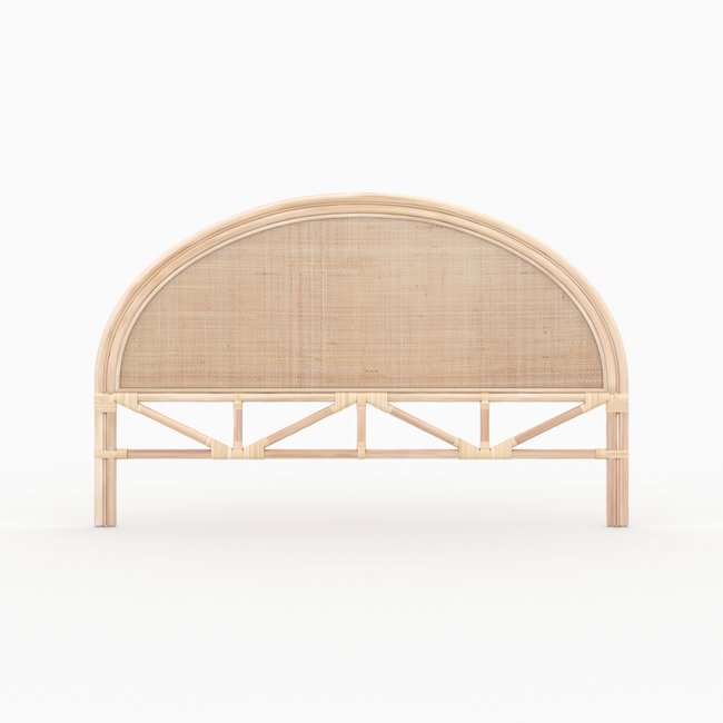 Tête de lit en rotin - MADYA Couleur naturel <span itemprop=