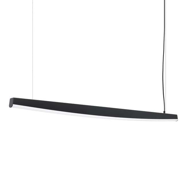 Suspension Acier Noir LED 1 Jorun Couleur noir <span itemprop=