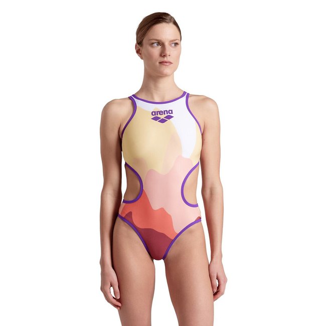 Bañlador One Morning estampado rosa <span itemprop=