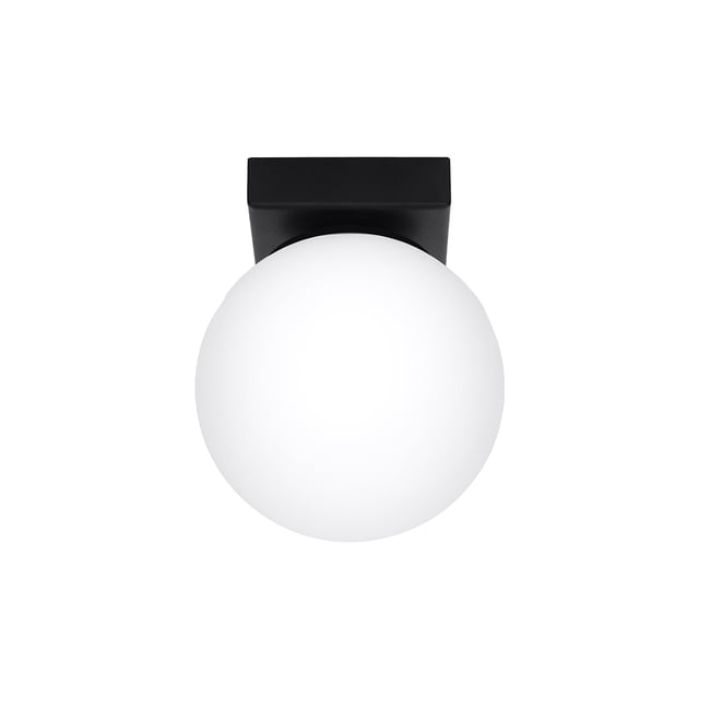 Plafonnier Acier Noir G9 1 Yoli Couleur noir <span itemprop=