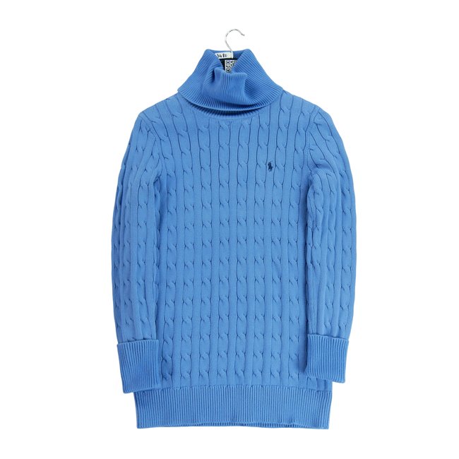 Pull - Très bon état bleu clair <span itemprop=