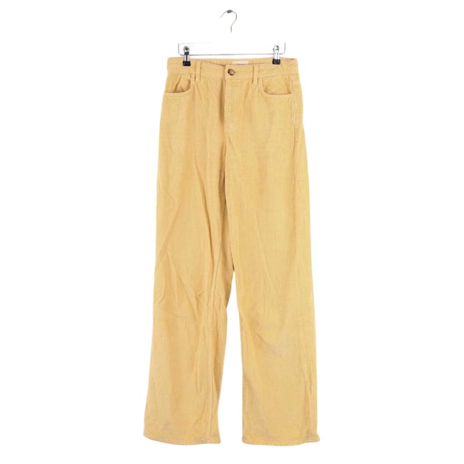 Pantalon large - Très Bon État jaune <span itemprop=