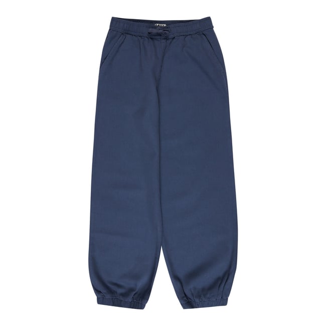 Pantalon parachute WIND COLORS. bleu vintage indigo <span itemprop=