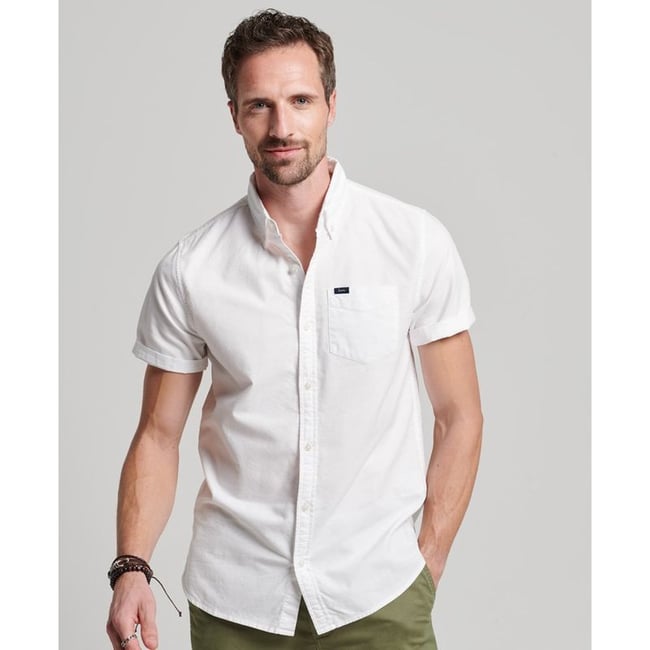 Chemise Oxford à manches courtes - SUPERDRY