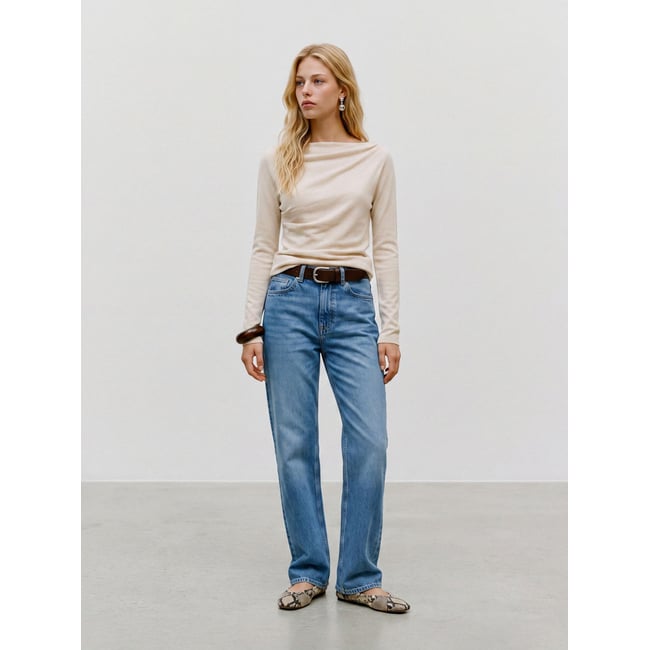 Pull En Maille birch <span itemprop=
