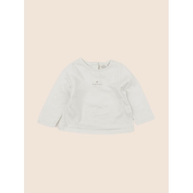 Tee-shirt - Très bon état beige <span itemprop=