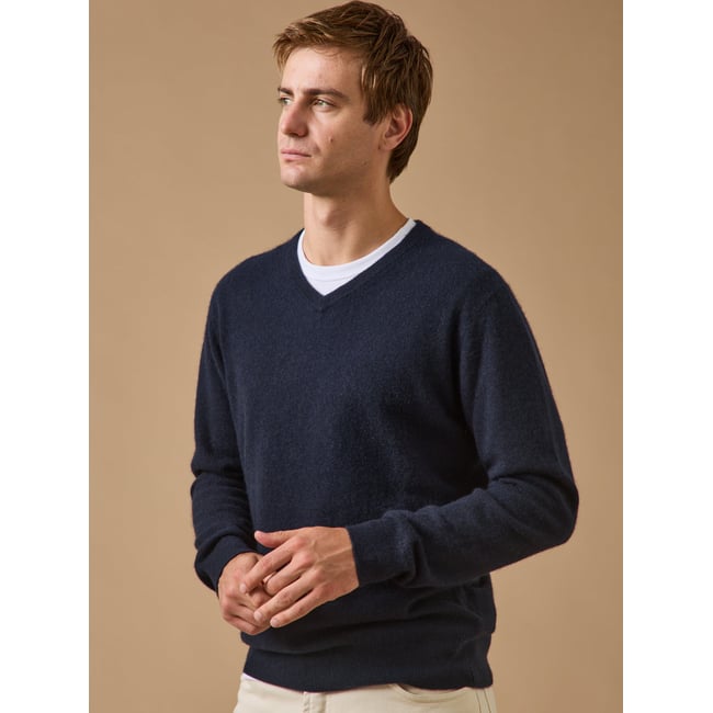 Pull col V  - Collection Cachemire - CYRILLUS