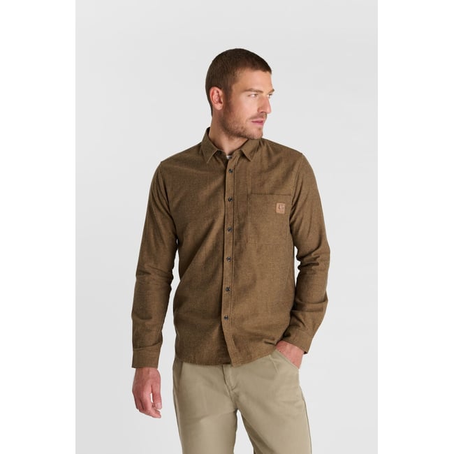 Chemise DEBUN tabacco <span itemprop=