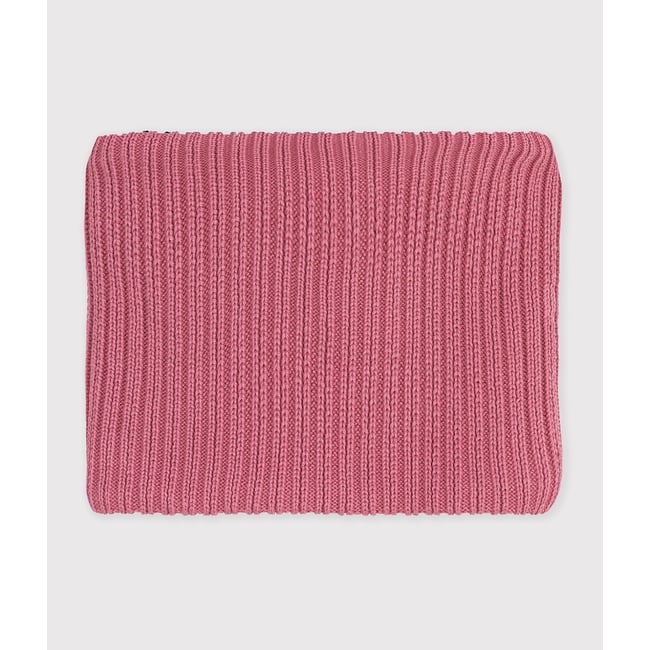 Snood en tricot côtelé, doublé polaire - PETIT BATEAU