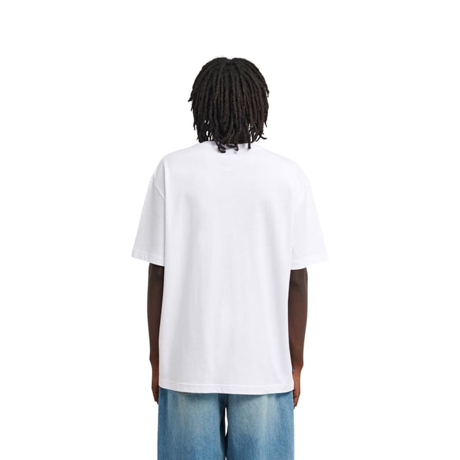 T-Shirt manches courtes PLANET HIKER blanc optic white <span itemprop=
