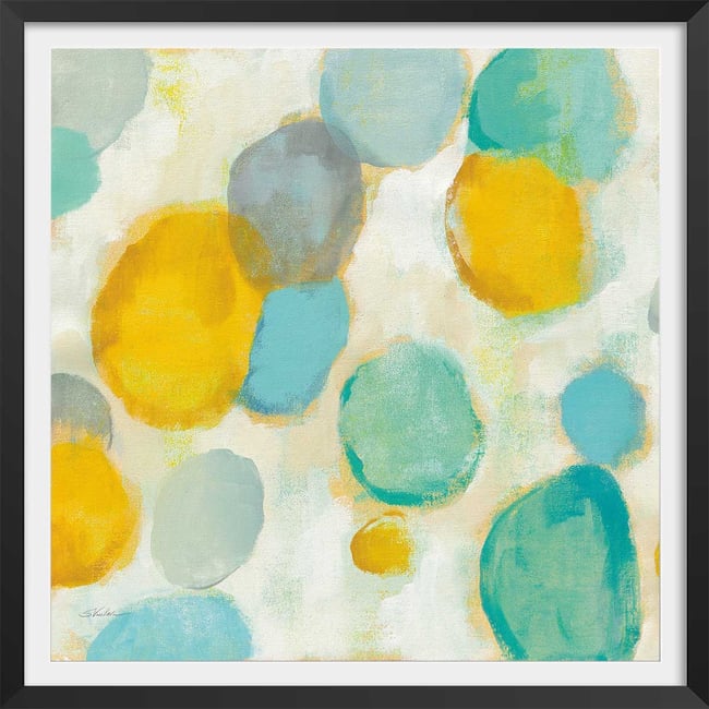 Poster watercolor circle - HEXOA