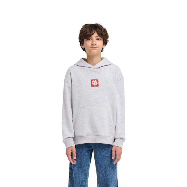Sweat capuche SQUARE gris mid grey heather <span itemprop=