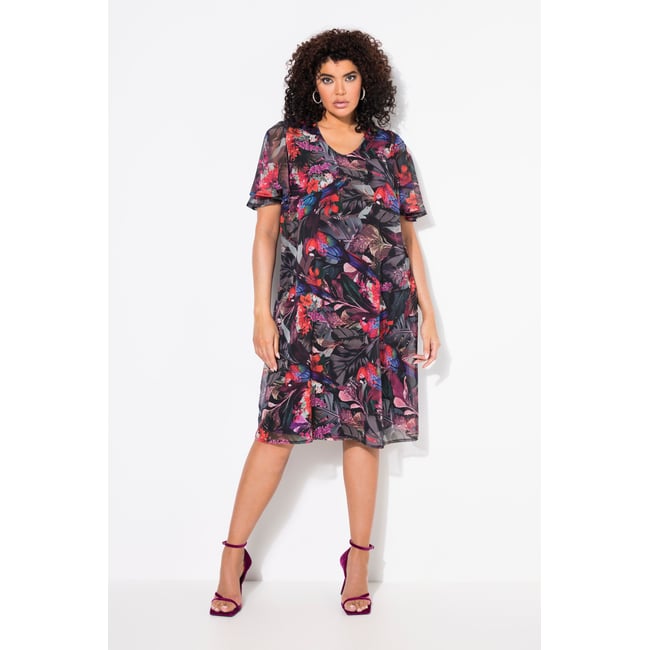 Robe midi noir <span itemprop=