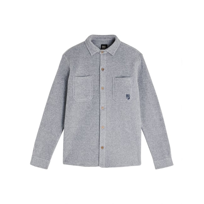 SURCHEMISE POLAIRE HGREY gris <span itemprop=