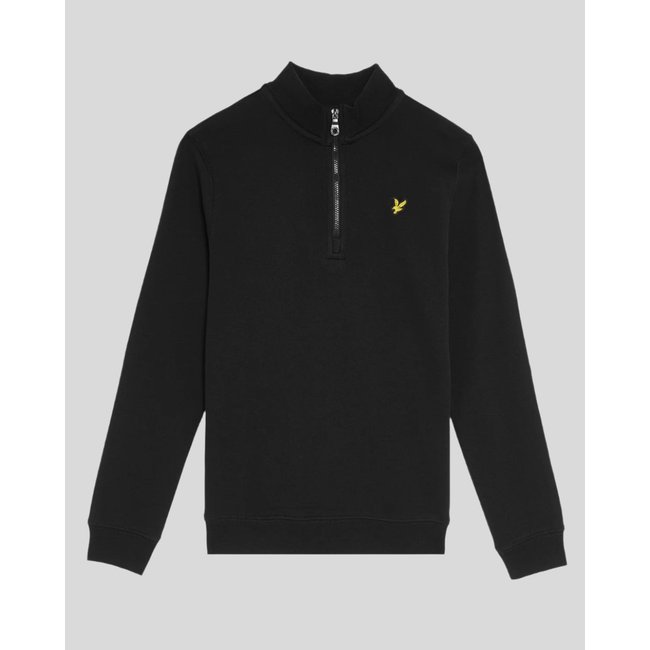 Pull col camionneur noir jais <span itemprop=