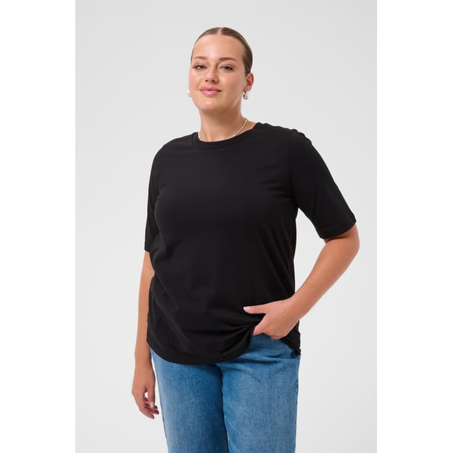 T-shirt à manches courtes - KAFFE CURVE