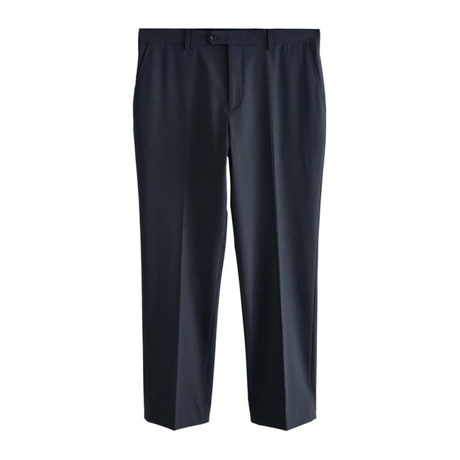 Pantalon de costume motionflex pied-de-poule bleu marine <span itemprop=