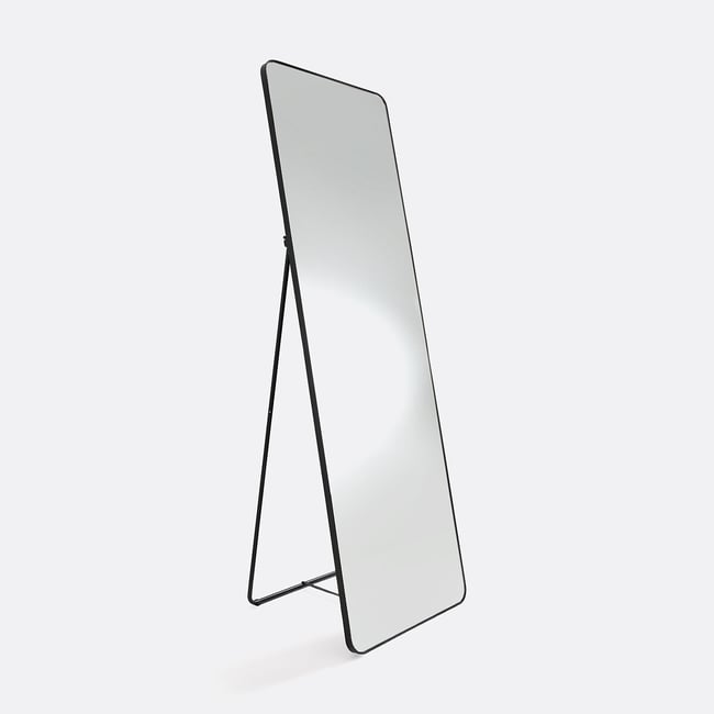 Specchiera da terra o a psiche, in ferro, larghezza 50 x altezza 150 cm, IODUS - LA REDOUTE INTERIEURS
