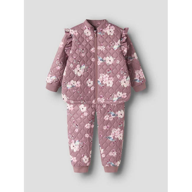 Ensemble Matelassé violet - wistful mauve1 <span itemprop=