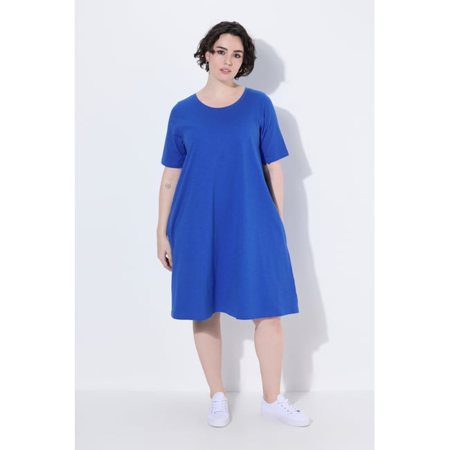 Robe en jersey avec poches, coupe évasée - ULLA POPKEN