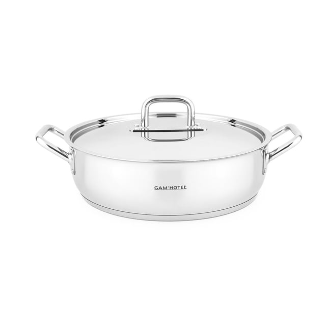 Sautoir inox - 38cm induction - GAM HOTEL