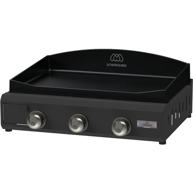 Plancha gaz AMALIA 360 ACIER V3 PLEA360EV3 - LE MARQUIER