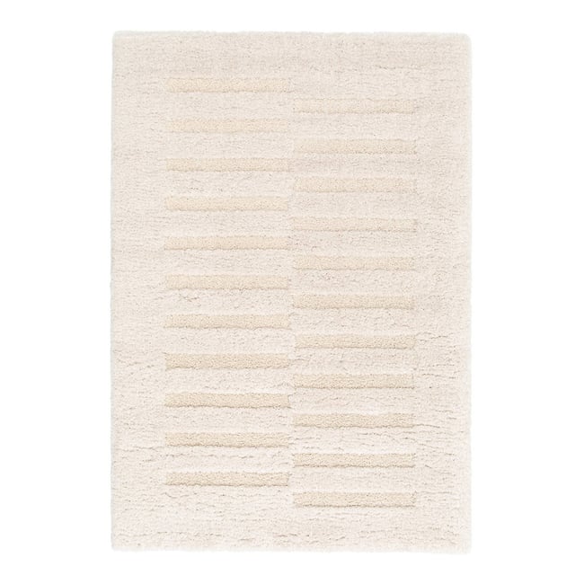 Tapis intérieur rectangulaire contemporain RIO Couleur crème <span itemprop=
