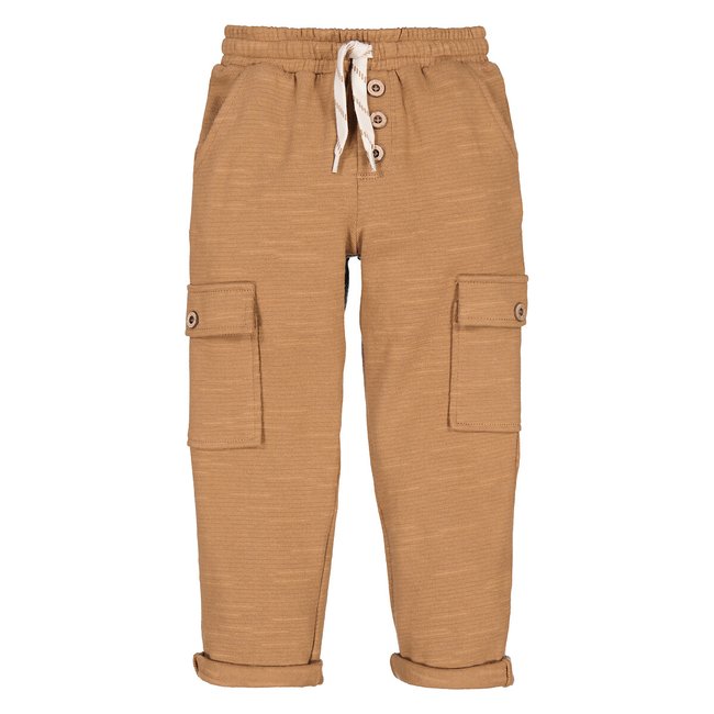 Jogging en molleton beige foncé LA REDOUTE COLLECTIONS