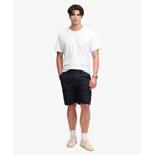 Short cargo Parachute bleu nuit foncé <span itemprop=