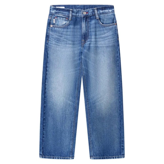 Dorian - Jean Coupe Baggy, Taille Normale denim <span itemprop=