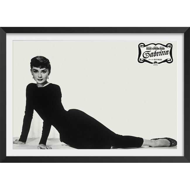 Affiche cinéma Audrey Hepburn Sabrina 1954 - HEXOA