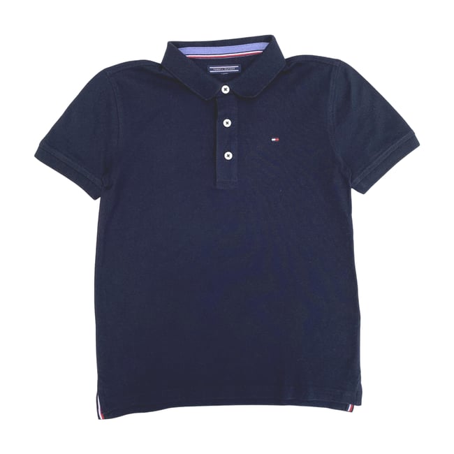 Polo enfant - Très bon état bleu <span itemprop=