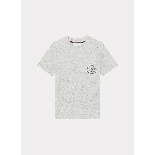 T-shirt oversize CERTIFIED TEE NEPS gris <span itemprop=