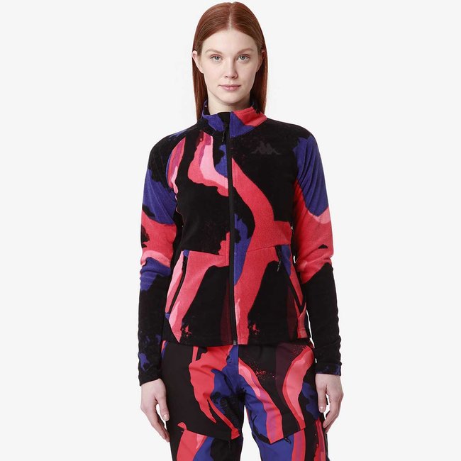 Veste de Ski 8cento 818fzg rouge, bleu, blanc <span itemprop=