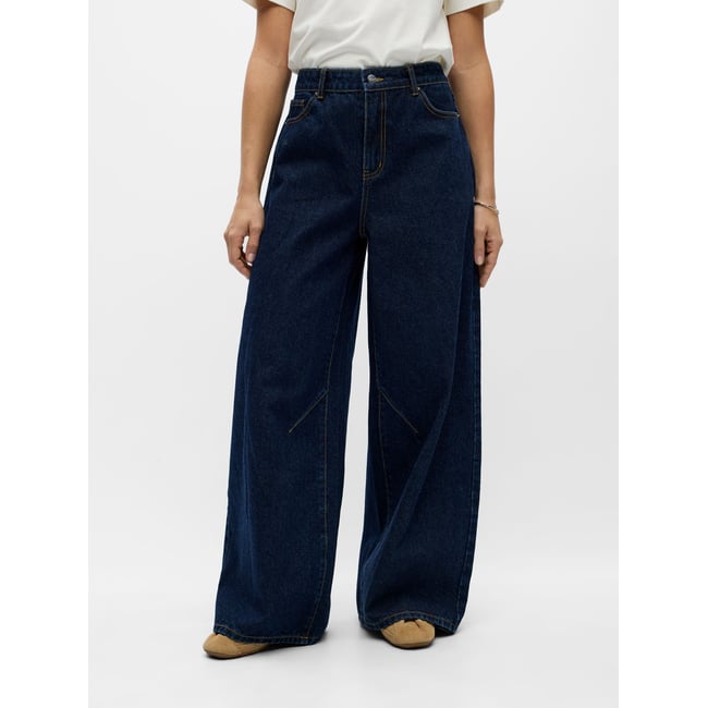 Jean Large bleu - dark blue denim1 <span itemprop=
