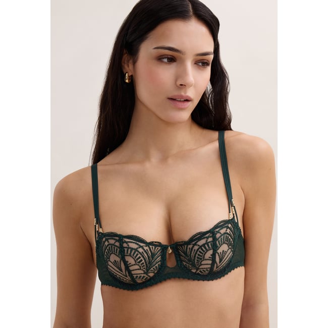 Soutien-gorge Corbeille avec armatures Vibes mysterious green <span itemprop=