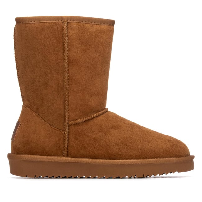 Bottine Australien Plaine Décontractée camel <span itemprop=
