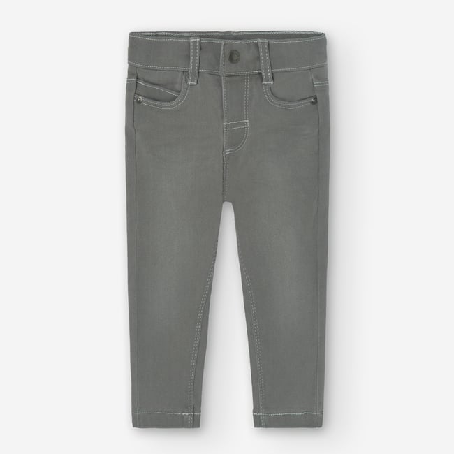Jeans stretch gris <span itemprop=