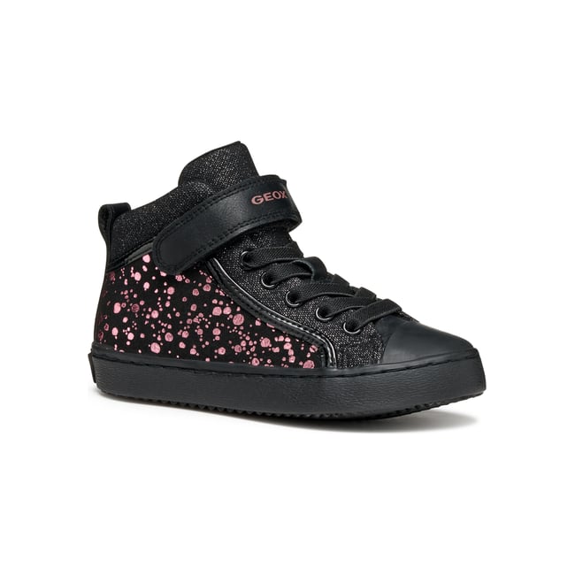 Baskets  J KALISPERA noir/violet <span itemprop=