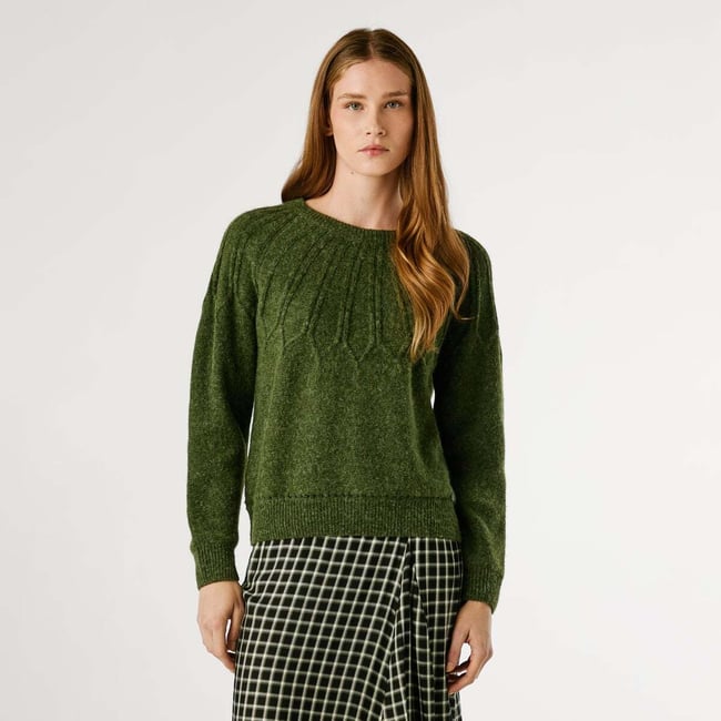 Pull Col Rond En Maille - PEPE JEANS