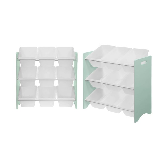 Meuble de rangement jouet 9 casiers (lot de 2) TOBIAS - SWEEEK