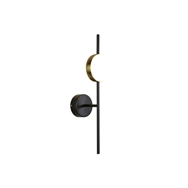 Applique en métal design, CUBA Couleur noir <span itemprop=