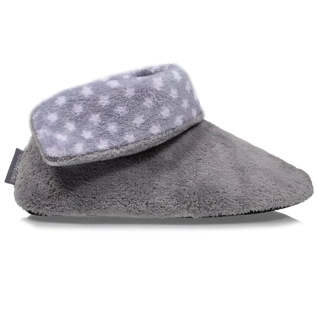 Chaussons extra-light ultra confortables et légères, semelle fine anti-dérapante gris <span itemprop=