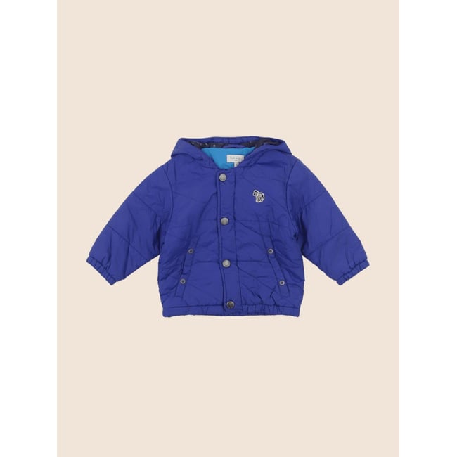 Doudoune - Très bon état bleu <span itemprop=