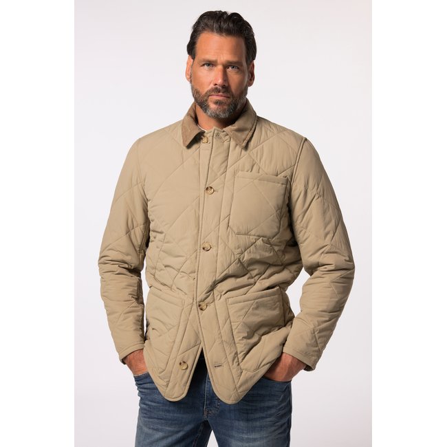 Veste matelassée, esprit cow-boy beige foncé <span itemprop=